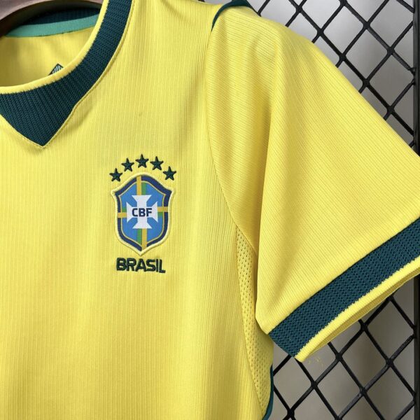 Camiseta Brasil 2026 Local - detalle tejido
