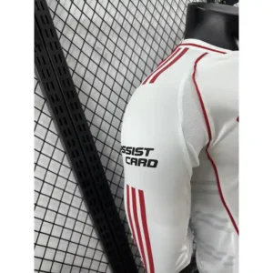 Camiseta River Plate 2024/25 Manga Larga Local Version Jugador - detalle banda roja