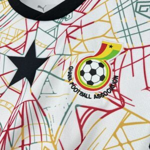 Camiseta Ghana Mundial 2026 Visita - detalle