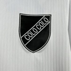 Camiseta Colo Colo 2025/26 Retro Blanca - detalle lateral