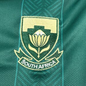 Camiseta Sudáfrica 2026 Retro - detalle patrón de la tela