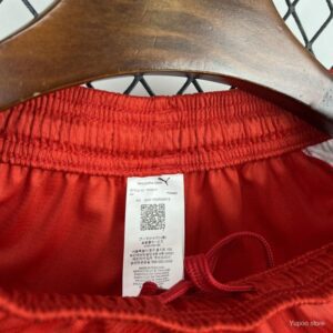 Camiseta Suiza 2026 Local - detalle patrón de rayas