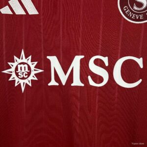 Camiseta Servette FC 2026 Local - detalle
