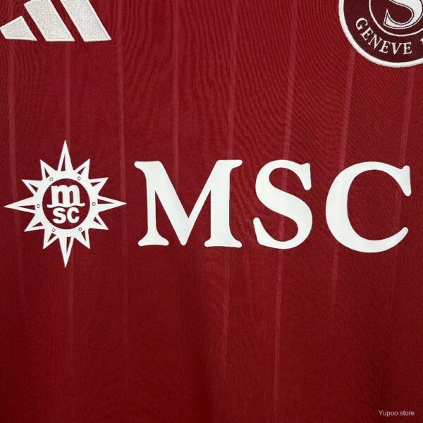 Camiseta Servette FC 2026 Local - detalle