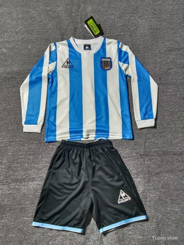 Camiseta Argentina Mundial 2026 Manga Larga Local - detalle