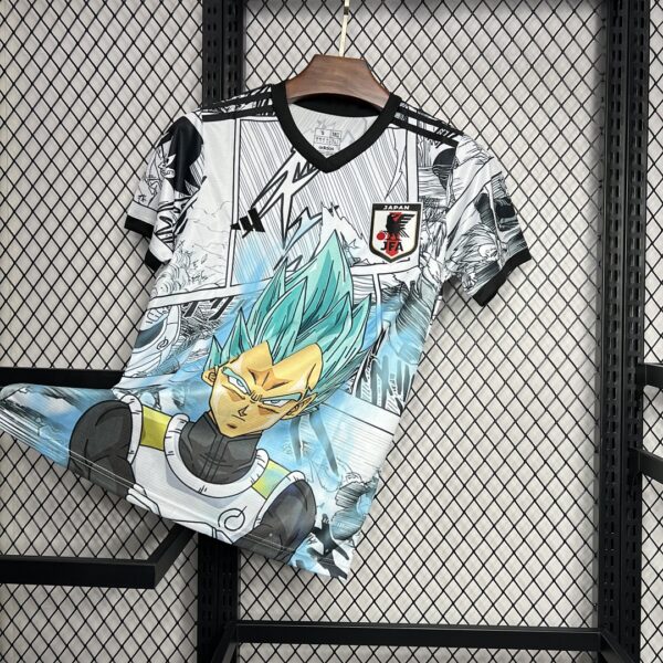 Camiseta Japón 2024/25 Saiyajin - detalle manga derecha