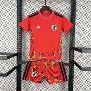 Camiseta Japón 2026 Local Niño - cuello y hombros
