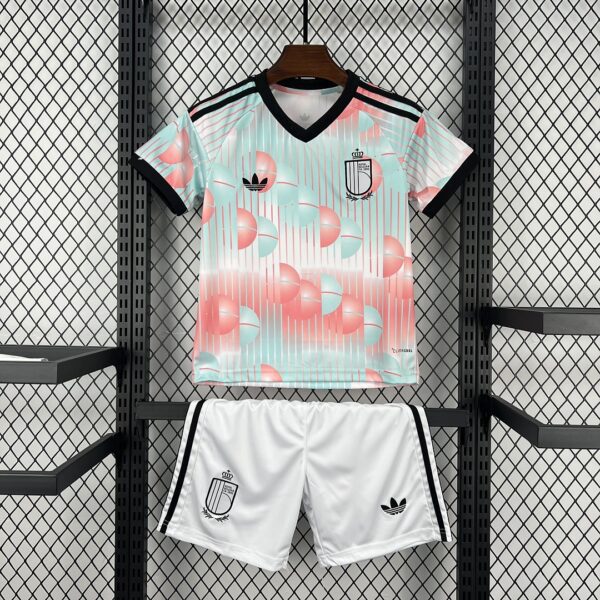 Camiseta Bélgica 2026 Local Niño - detalle