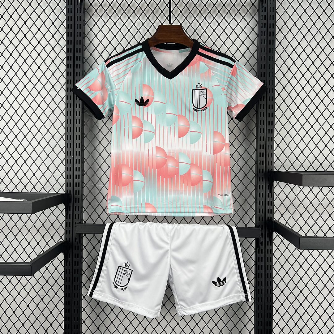 Camiseta Bélgica 2026 Local Niño - detalle