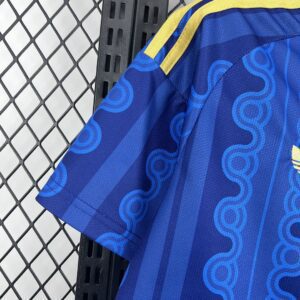 Camiseta Suecia 1992 Retro Visita - detalle