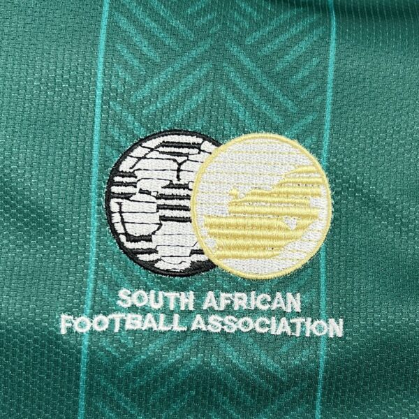 Camiseta Sudáfrica 2026 Visita - detalle patrón tela