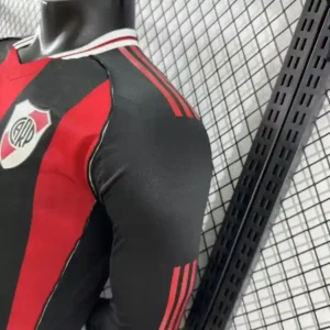 Camiseta River Plate 2025/2026 Visita Manga Larga Version Jugador - detalle