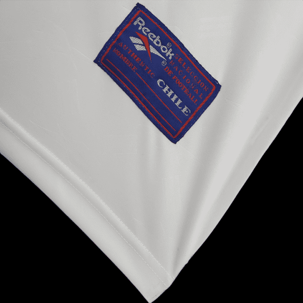 Camiseta Chile 1998 Retro Visita - detalle etiqueta inferior
