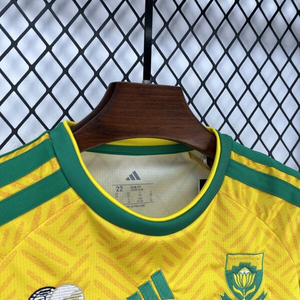 Camiseta Sudáfrica 2026 Local Niño - detalle