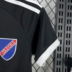 Camiseta Colo Colo 2025/26 Aniversario Negro Nino - detalle