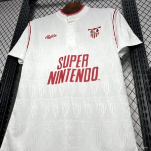 Camiseta Sevilla FC 1994 Retro Local - detalle