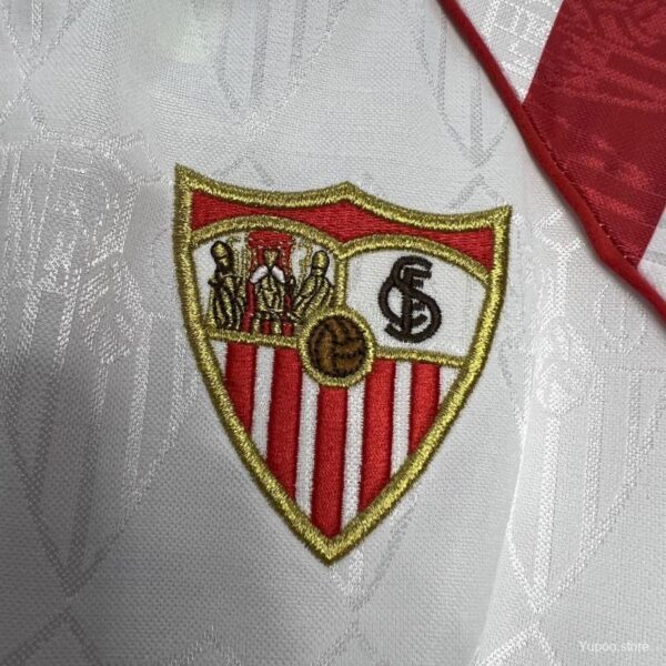 Camiseta Sevilla Local - detalle parte inferior