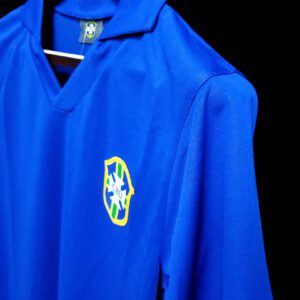 Camiseta Brasil 1957 Retro Visita - detalle
