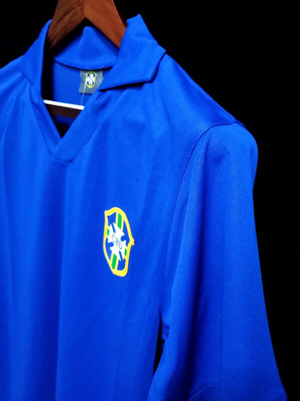 Camiseta Brasil 1957 Retro Visita - detalle