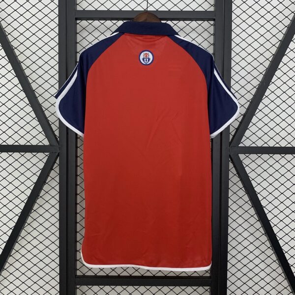 Camiseta Universidad de Chile 2001/02 Retro Visita - detalle