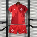 Camiseta Canada 2026 Local Niño - detalle cuello