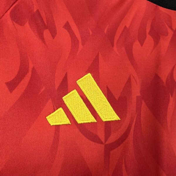 Camiseta Bélgica 2026 Local Niño - detalle