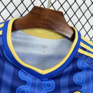 Camiseta Suecia 1992 Retro Visita - detalle