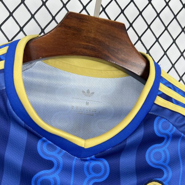Camiseta Suecia 1992 Retro Visita - detalle