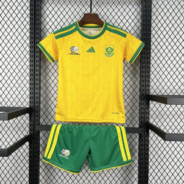 Camiseta Sudáfrica 2026 Local Niño - detalle