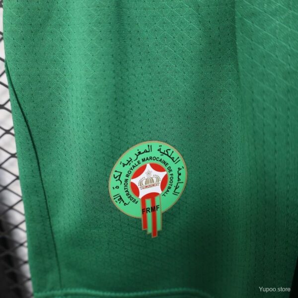 Shorts Marruecos Mundial 2026 Local - vista posterior