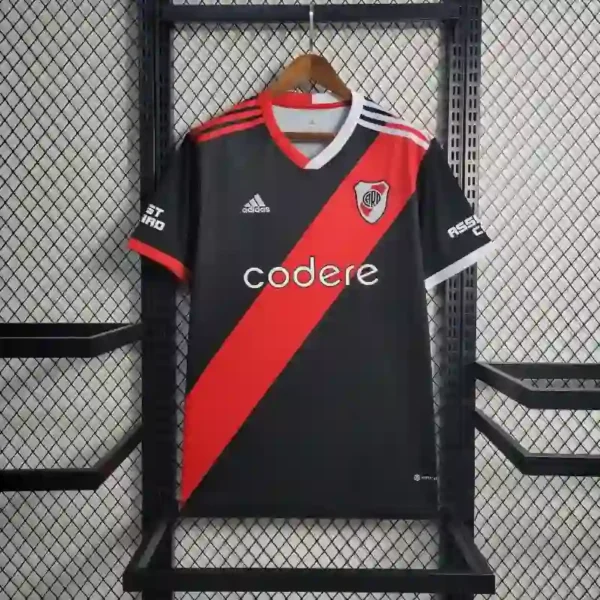 Camiseta River Plate 23-24 Reversible - detalle cremallera