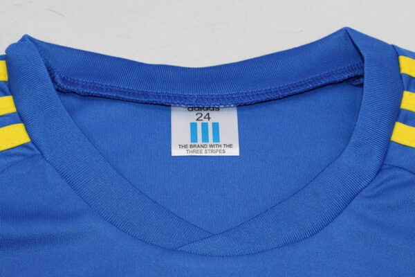 Camiseta Boca Juniors 1981 Retro Local Niño - vista frontal shorts