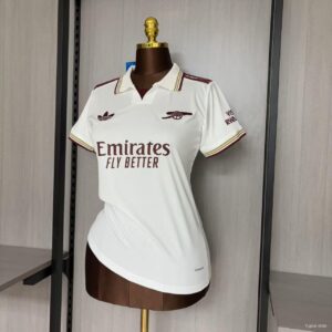 Camiseta Arsenal 2023/24 Visita Mujer - textura de la tela