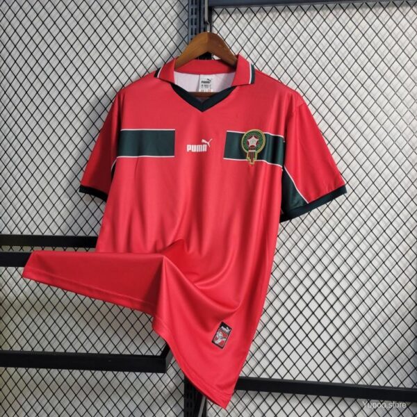 Camiseta Marruecos Mundial 2026 Local - textura de la tela