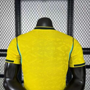 Camiseta Brasil Mundial 2026 Local Manga Larga Version Jugador - detalle
