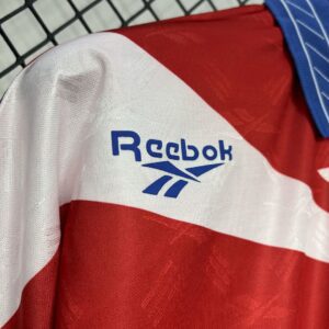 Camiseta Chile 1998 Retro Local Manga Larga - detalle