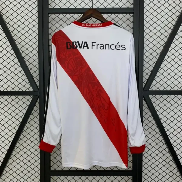 Camiseta River Plate 2013 Retro Manga Larga Local - detalle