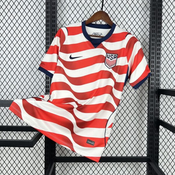 Camiseta Estados Unidos 2026 Visita Mujer - detalle de la manga