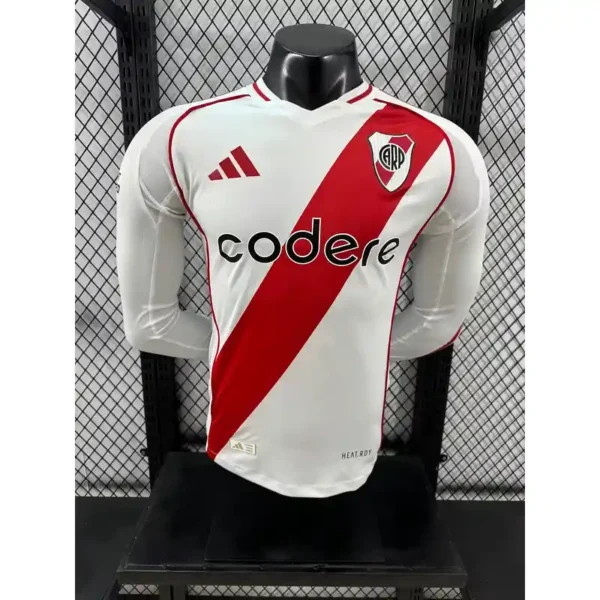 Camiseta River Plate 2003 Retro Manga Larga Local - detalle