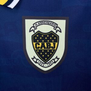 Camiseta Boca Juniors 1995/97 Retro Local Niño - detalle de la textura del material