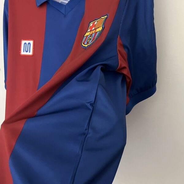 Camiseta Barcelona 1980/82 Retro Local - detalle