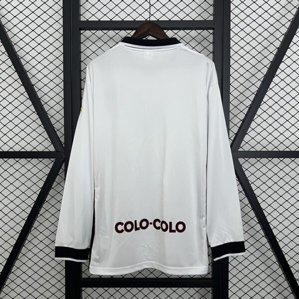 Camiseta Colo Colo 1997/98 Retro Manga Larga Local - detalle