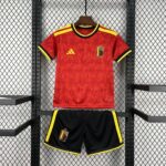 Camiseta Bélgica 2026 Local Niño - detalle