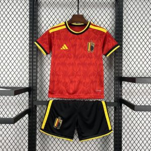 Camiseta Bélgica 2026 Local Niño - detalle