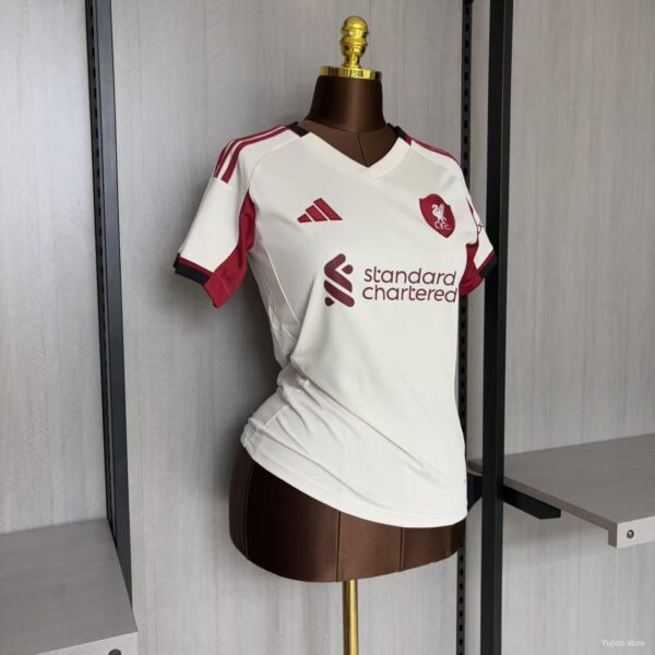 Camiseta Liverpool Visita Mujer - detalle