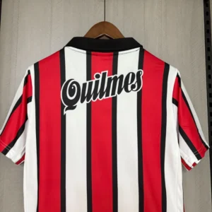 Camiseta River Plate 1999 Retro Local - detalle de costuras