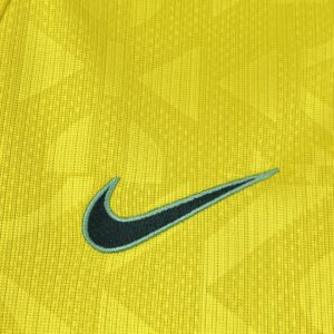 Camiseta Brasil Mundial 2026 Local Niño - dobladillo inferior