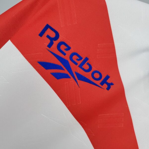 Camiseta Chile 1998 Retro Visita - detalle frontal completo
