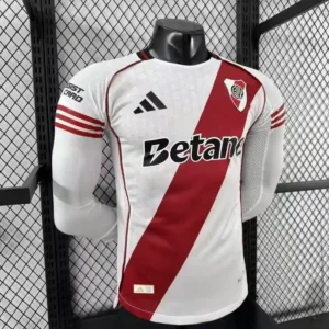 Camiseta River Plate 2025/26 Manga Larga Local Version Jugador - detalle