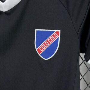 Camiseta Colo Colo 2025/26 Aniversario Negro Nino - detalle